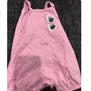 Carter's Pink Polka Dot Bodysuit